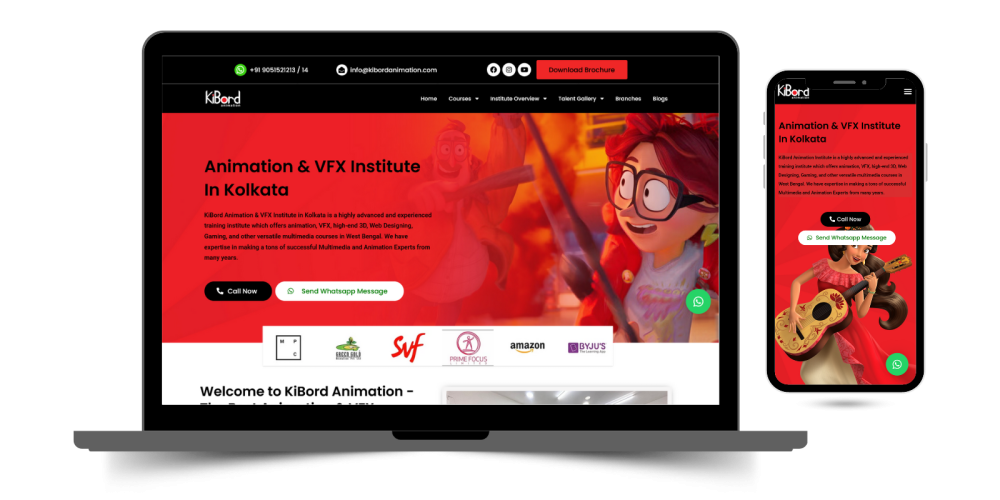 KiBord Animation - Website